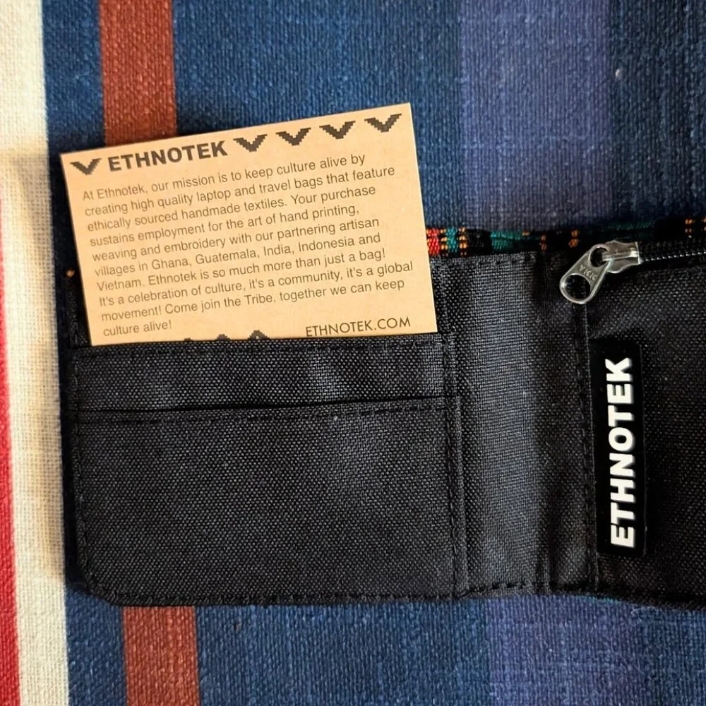 NWT | Ethnotek Ketat Slim Wallet in Guatemala 11 - Picture 7 of 9